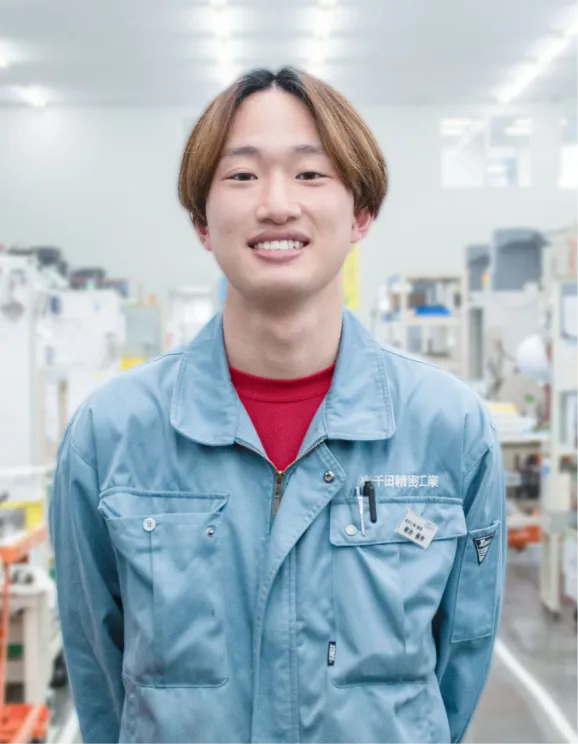 菊池 優李の笑顔の写真